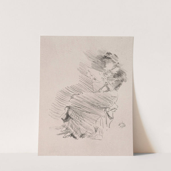 Reading (1879) by James Abbott McNeill Whistler