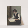Reading by Lilla Cabot Perry