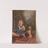 Reading lesson (1872) by Testu & Massin