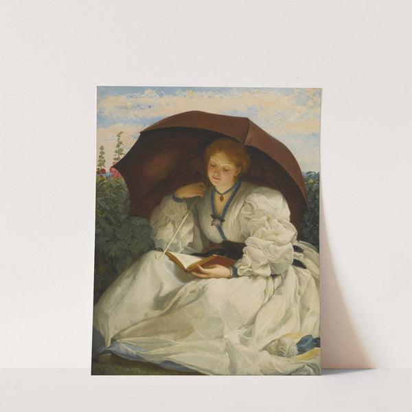 Reading On A Sunny Afternoon by Charles Edward Perugini