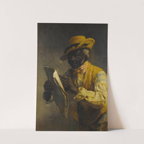 Reading The Gazette by Thomas Waterman Wood