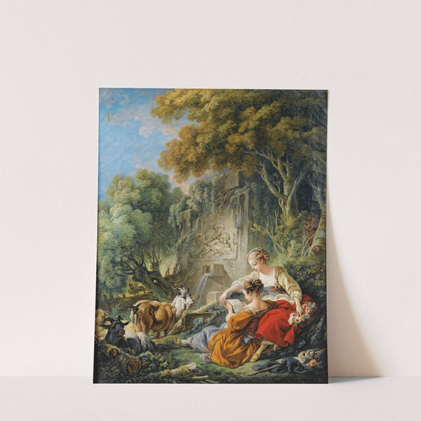 Reading The Letter (1764) by François Boucher