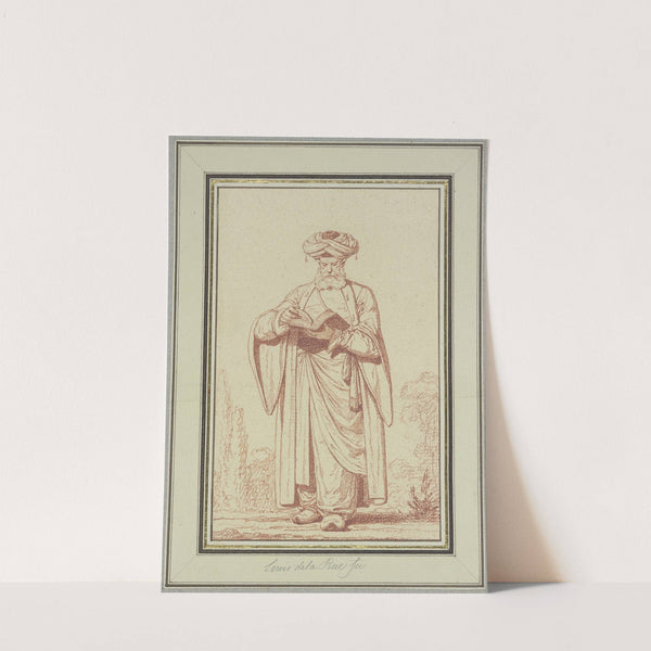 Reading Turk by Louis-Felix de La Rue