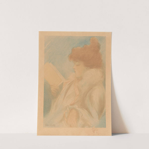 Reading woman by Henri Boutet