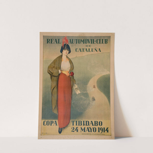 Real Automóvil-Club de Cataluña. Copa Tibidabo by Ramón Casas