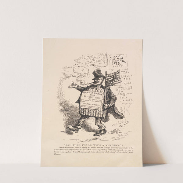 Real free trade with a vengeance!. by Thomas Nast