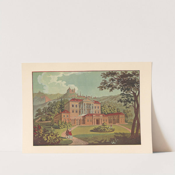 Realitàtenlotterie eines Hauses in Kahlenbergerdòrfl bei Wien by Blasius Hòfel