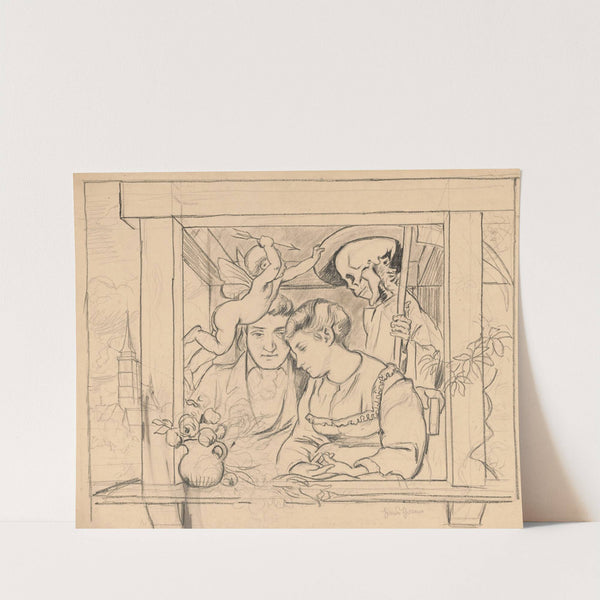 Reaper – the Death (1896) by Hans Thoma