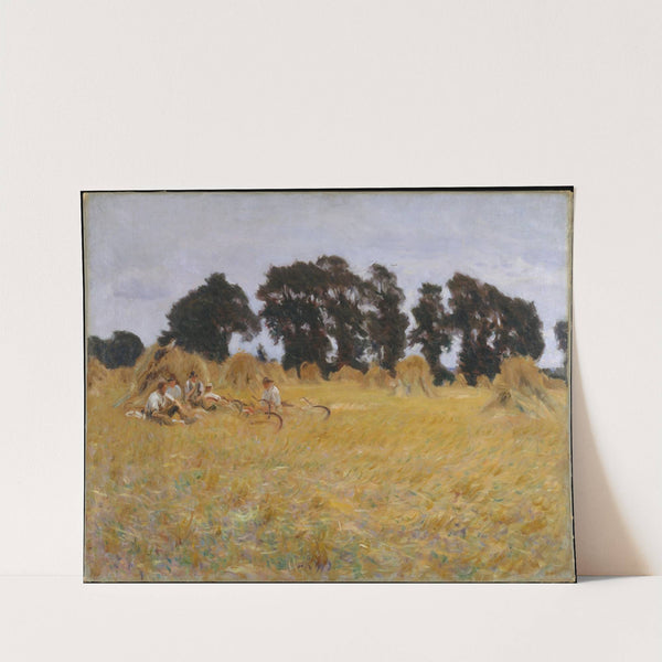 Reapers Resting in a Wheat Field (1885) by John Singer Sargent