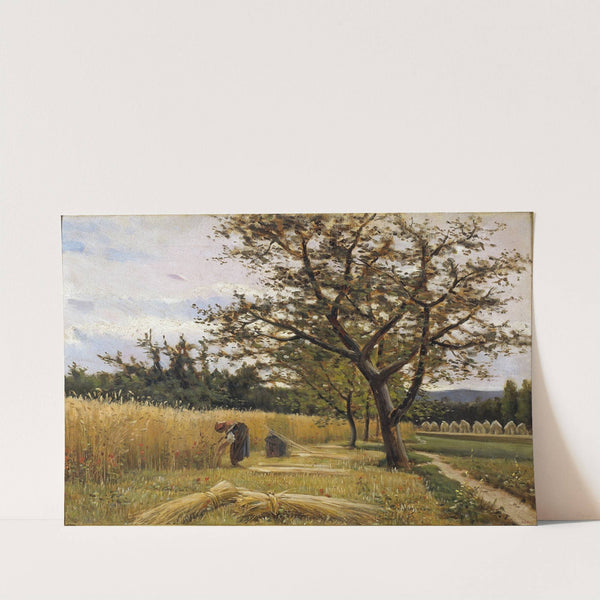 Reaping by Joaquim Vayreda