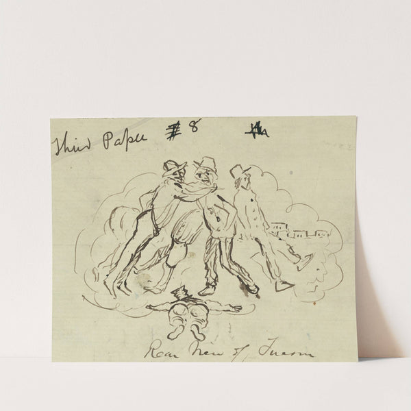 Rear view of Tuerm by Bayard Taylor