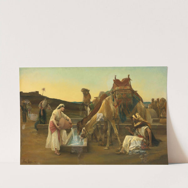 Rebecca Et Eliézer (1883) by Alexandre Cabanel
