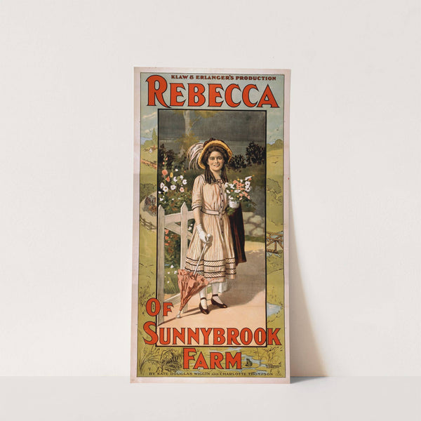Rebecca of Sunnybrook Farm by Strobridge & Co. Lith.
