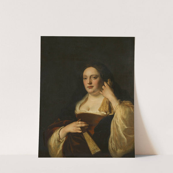 Rebecca Schellingwou (1610-1667) by Jacob Adriaensz Backer