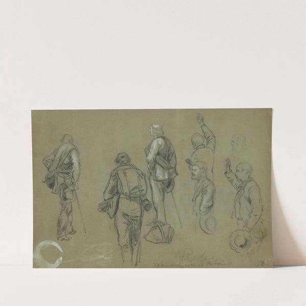 Rebs taking the oath at Richmond by Alfred Rudolph Waud