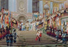 Reception of Le Grand Condé by Louis XIV at Versailles in 1674