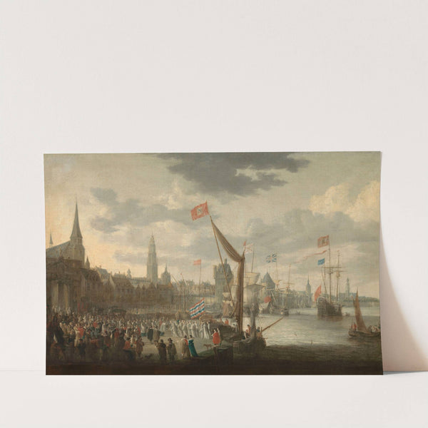 Reception of the White Monks by the Magistrate and the Notables of the City of Antwerp by Bonaventura Peeters the Elder