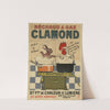 Réchaud à gaz Clamond. Société française de chaleur et lumière, 22, rue Drouot, Paris. lapin, coq (1900-1920) by Georges Meunier