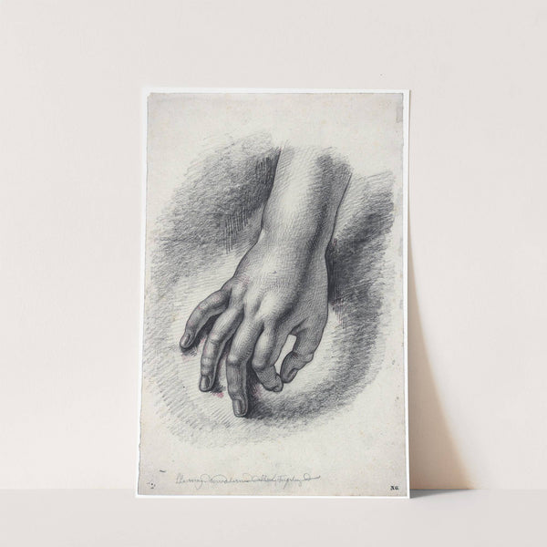 Rechterhand: duim en wijsvinger op elkaar by David Humbert de Superville