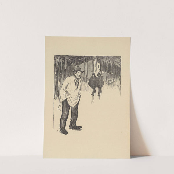 Récidiviste (1893) by Théophile Alexandre Steinlen