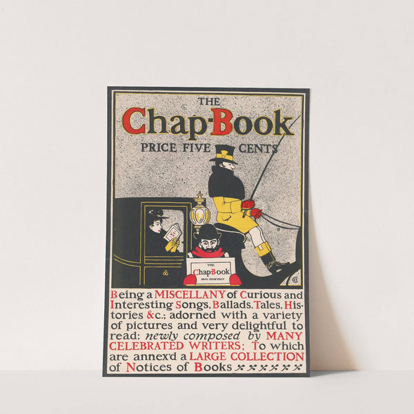 Reclamebiljet Voor Het Tijdschrift The Chap-Book by Anonymous