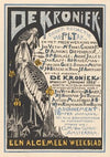 Reclamekaart voor ‘De Kroniek’