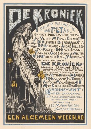 Reclamekaart voor ‘De Kroniek’