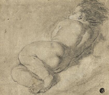 Reclining Child from Back