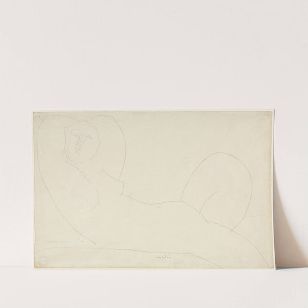 Reclining Female Nude (1914) by Amedeo Modigliani