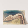 Reclining Female Nude by William Edward Frost