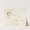 Reclining Female Nude by Carl Newman