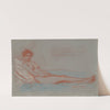 Reclining Female Nude by William James Glackens