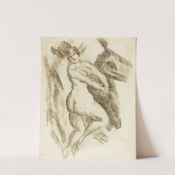 Reclining Female Nude by Carl Newman