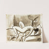 Reclining Female Nude by Carl Newman