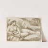 Reclining Female Nude by Carl Newman