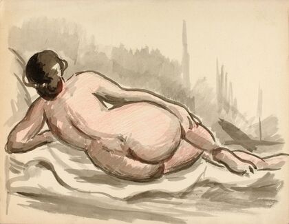 Reclining Female Nude