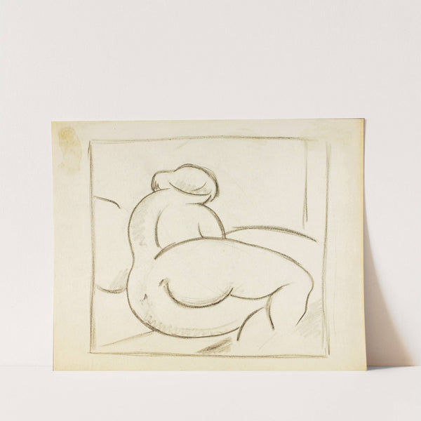 Reclining Female Nude by Carl Newman