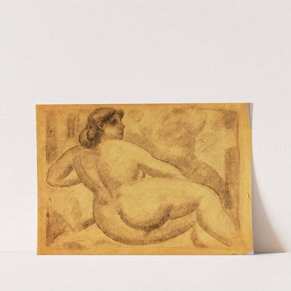Reclining Female Nude (1979) by Carl Newman