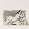 Reclining Female Nude by Carl Newman