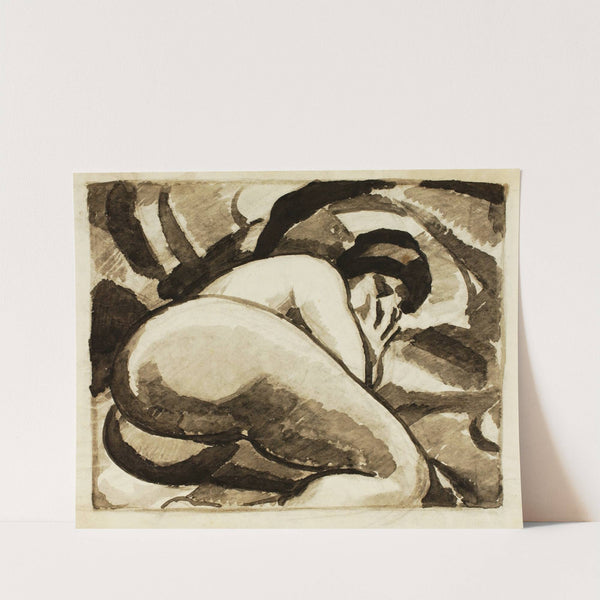 Reclining Female Nude by Carl Newman