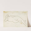 Reclining Female Nude by Carl Newman