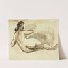 Reclining Female Nude by Carl Newman