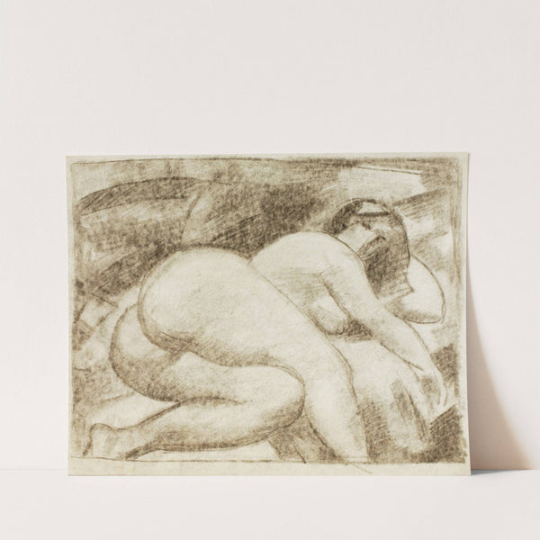 Reclining Female Nude by Carl Newman