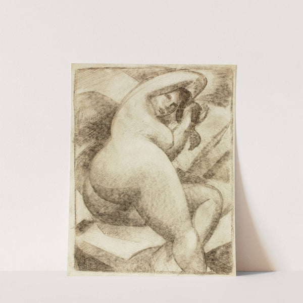 Reclining Female Nude III (1992) by Carl Newman