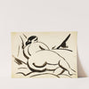 Reclining Female Nude IV (1983) by Carl Newman