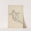 Reclining Female Nude (recto) by Anonymous