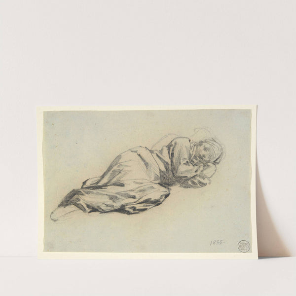 Reclining Figure by Denis Auguste Marie Raffet