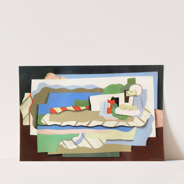 Reclining girl (1926) by Georges Valmier