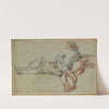 Reclining Male Figure (1736) by François Boucher