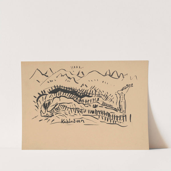 Reclining Male Nude by Arnold Peter Weisz-Kubínčan